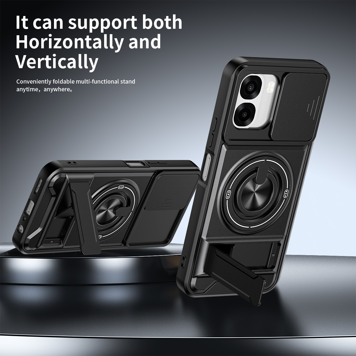 Armor Phone Case For Oppo A6x  - Taco Stand Holder incelemesi ve fiyatı