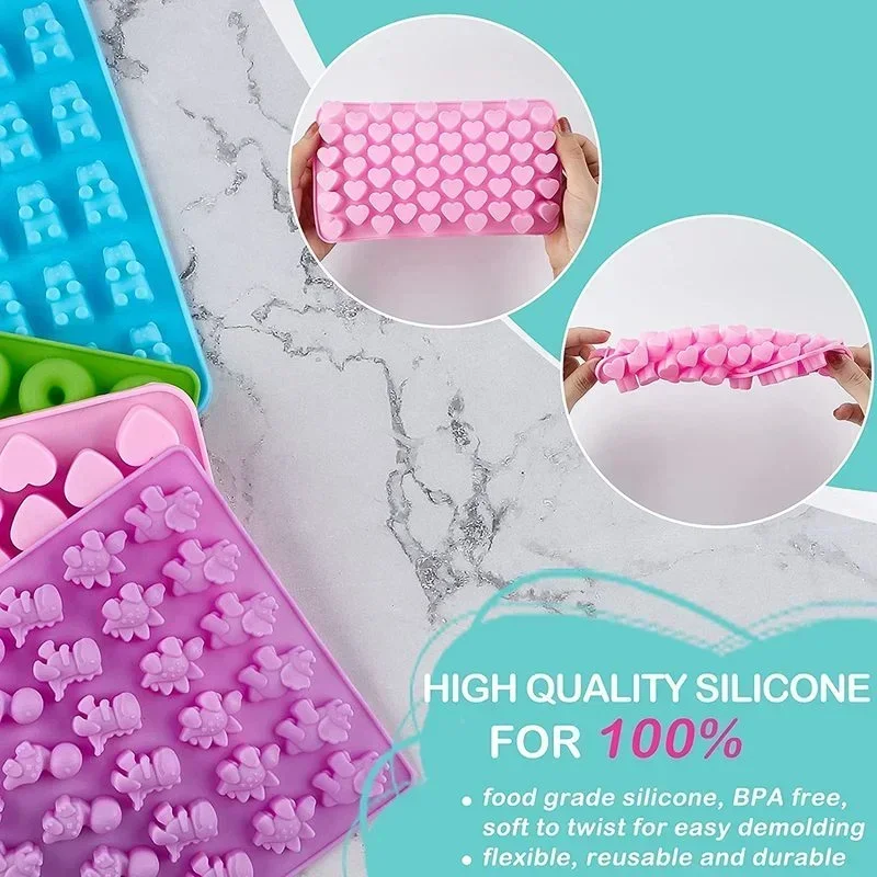 Silicone Gummy Bear Chocolate  - Donut Mold Silicone incelemesi ve fiyatı