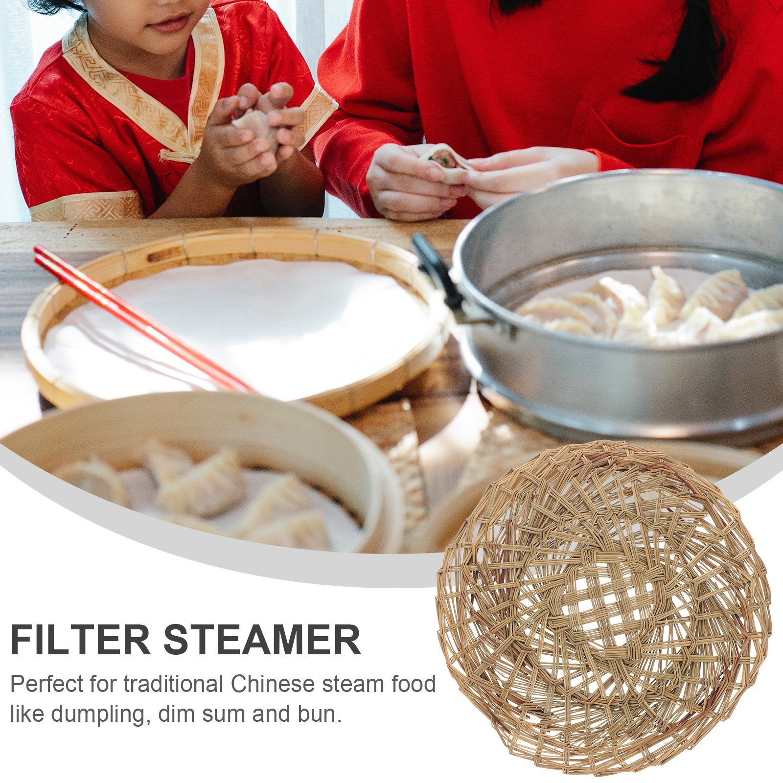 6Pcs Reusable Steamer Pads Rou - Dim Sum Basket incelemesi ve fiyatı