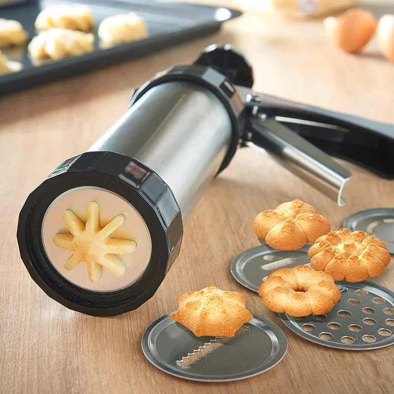 Cookie Press Gun Kit Stainless - Churros Maker Gun incelemesi ve fiyatı