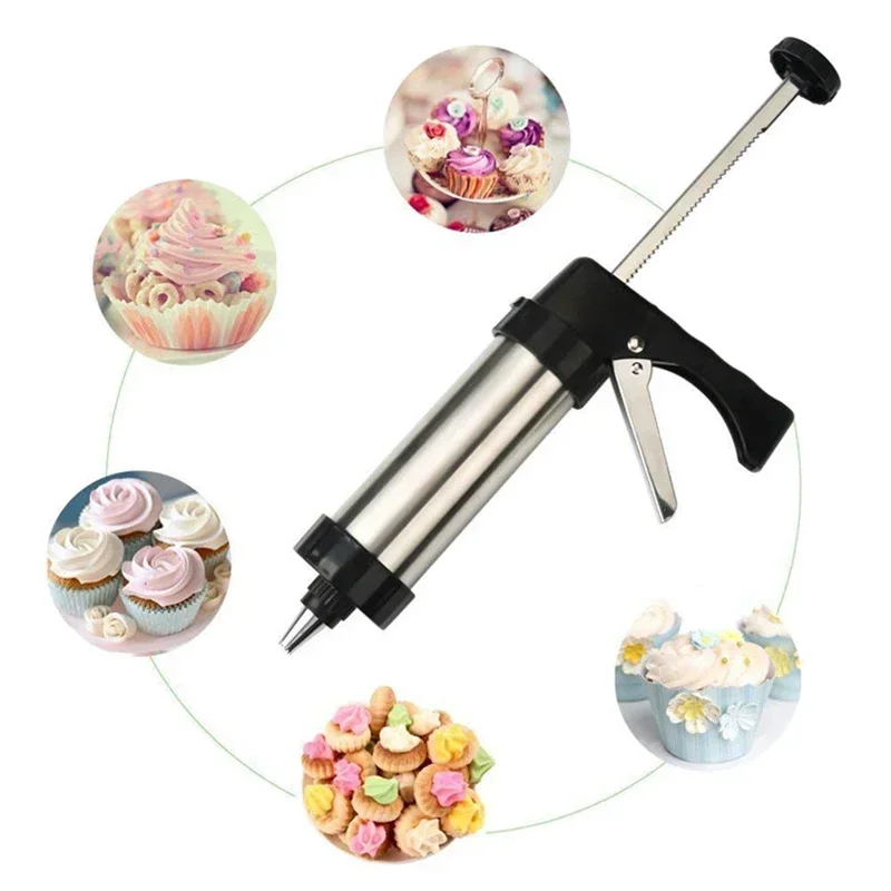 Cookie Press Gun Kit Stainless - Churros Maker Gun incelemesi ve fiyatı