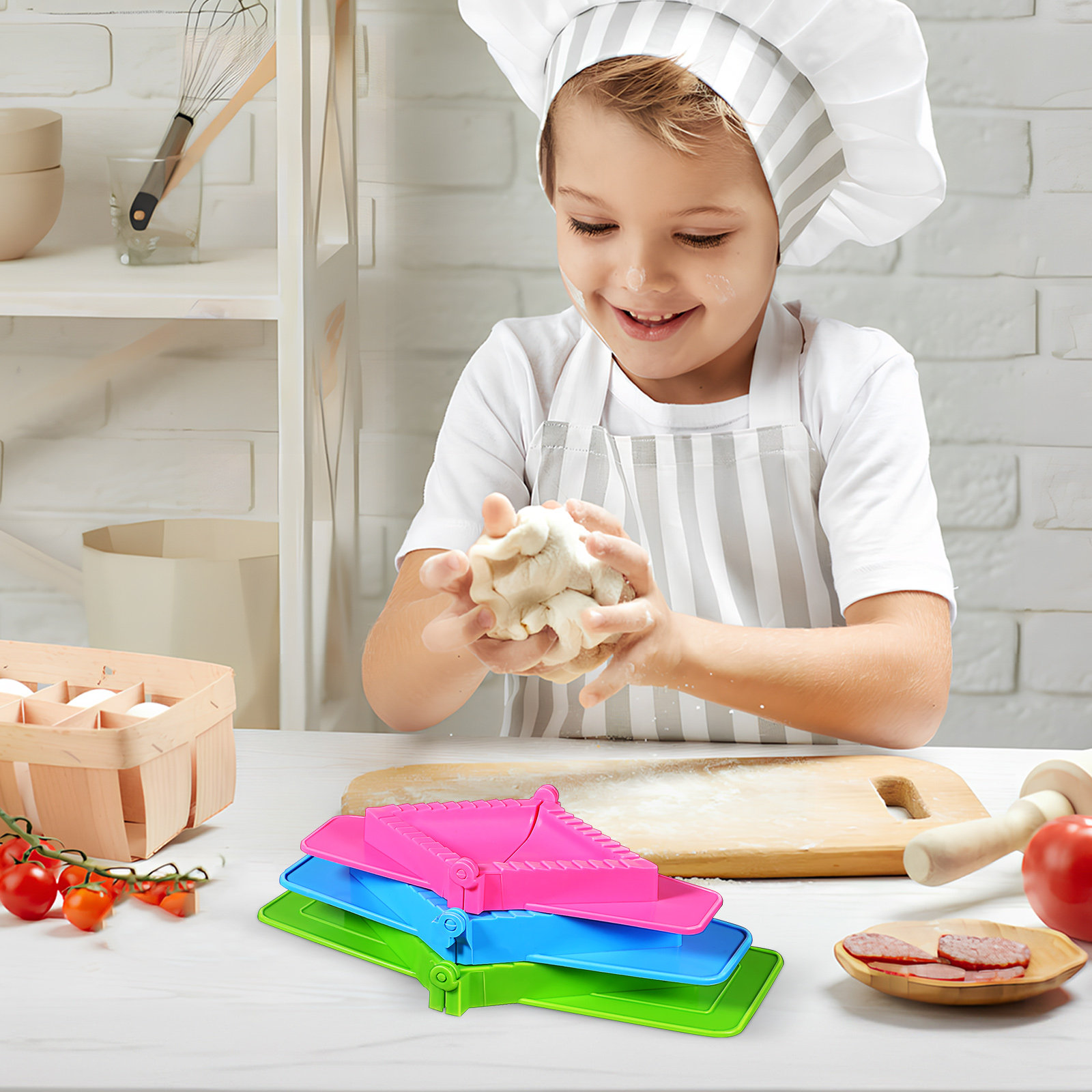 3Pcs Dumpling Mold Plastic Set - Dumpling Press Set incelemesi ve fiyatı