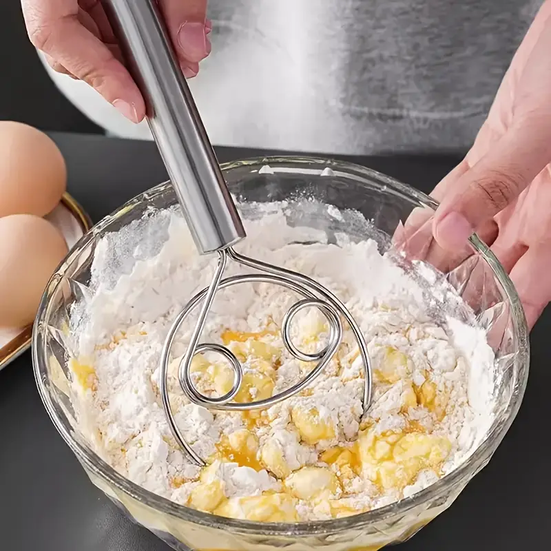 Danish Dough Whisk - Stainless - Danish Pancake Pan incelemesi ve fiyatı