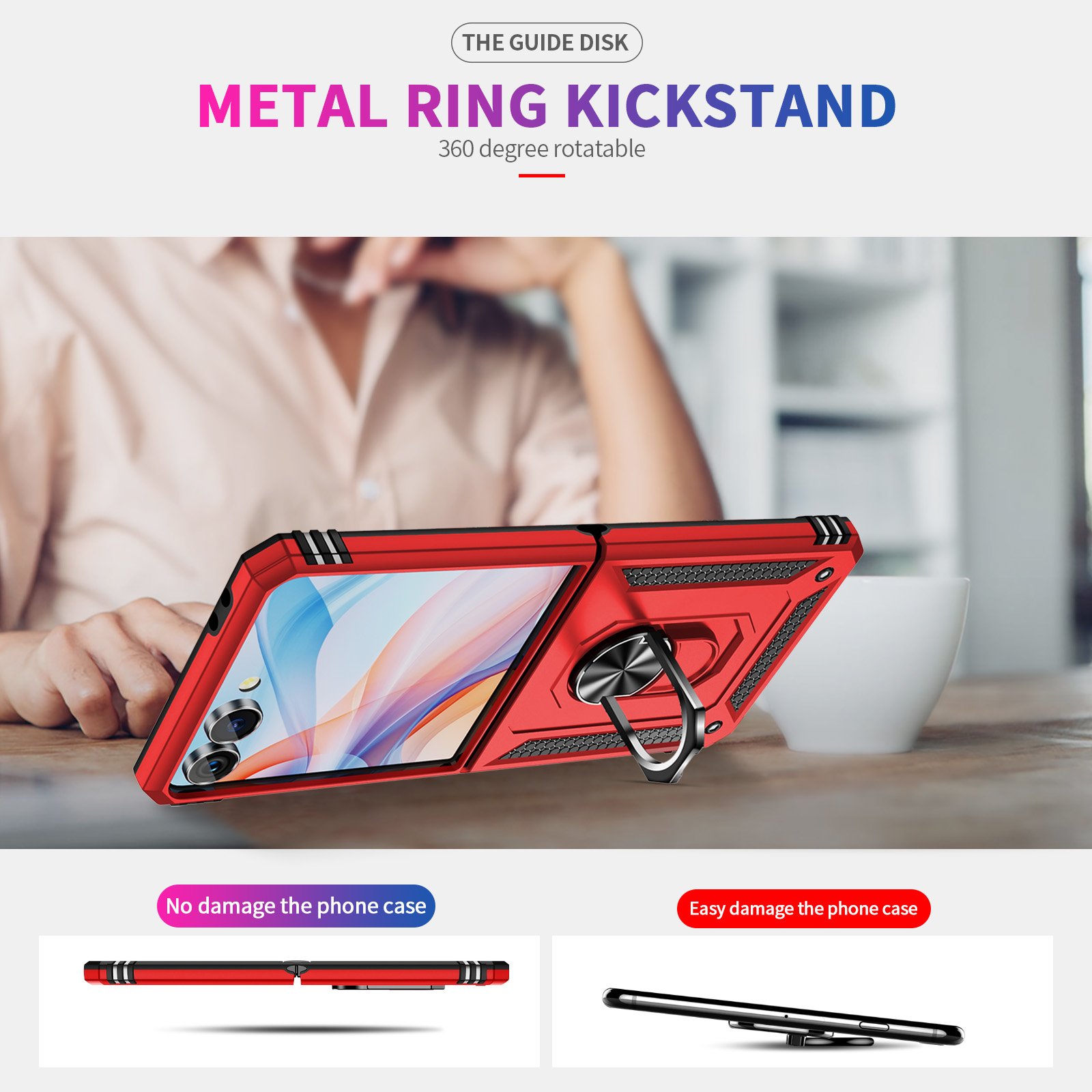 Military-grade Shockproof Phon - Taco Stand Holder incelemesi ve fiyatı