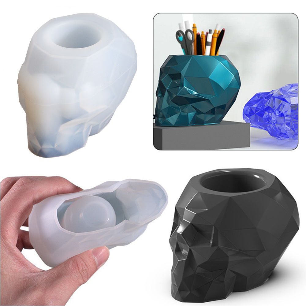 Skull Shape Mold Pen Holder Si - Potsticker Mold incelemesi ve fiyatı