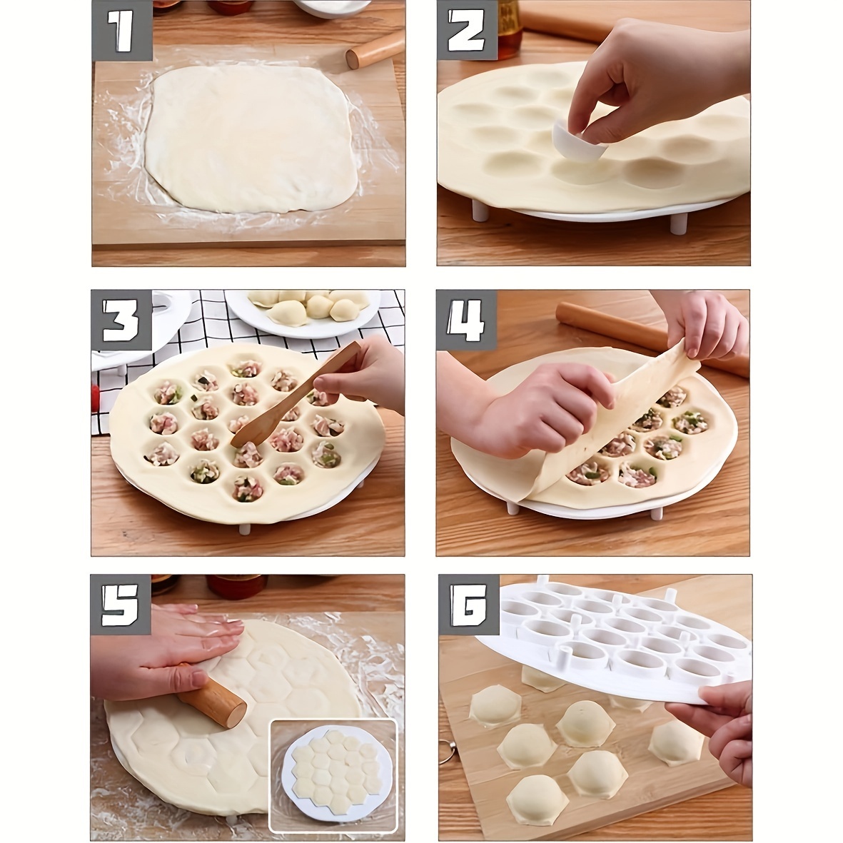 1pc- Simple Chinese Dumplings  - Dumpling Press Set incelemesi ve fiyatı