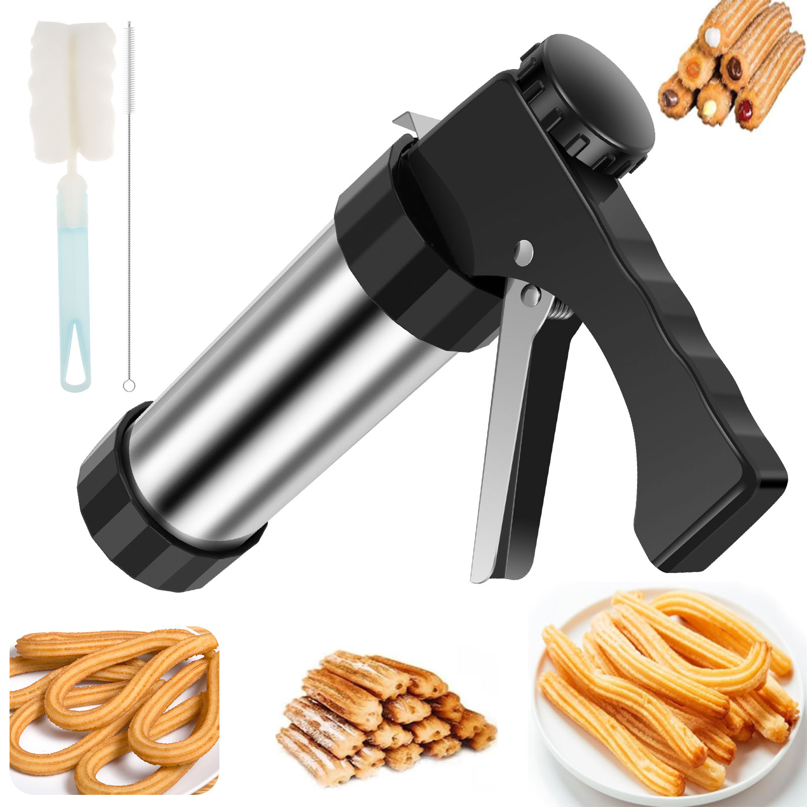 Churro Maker Machine Cookie Pr - Churros Maker Gun incelemesi ve fiyatı