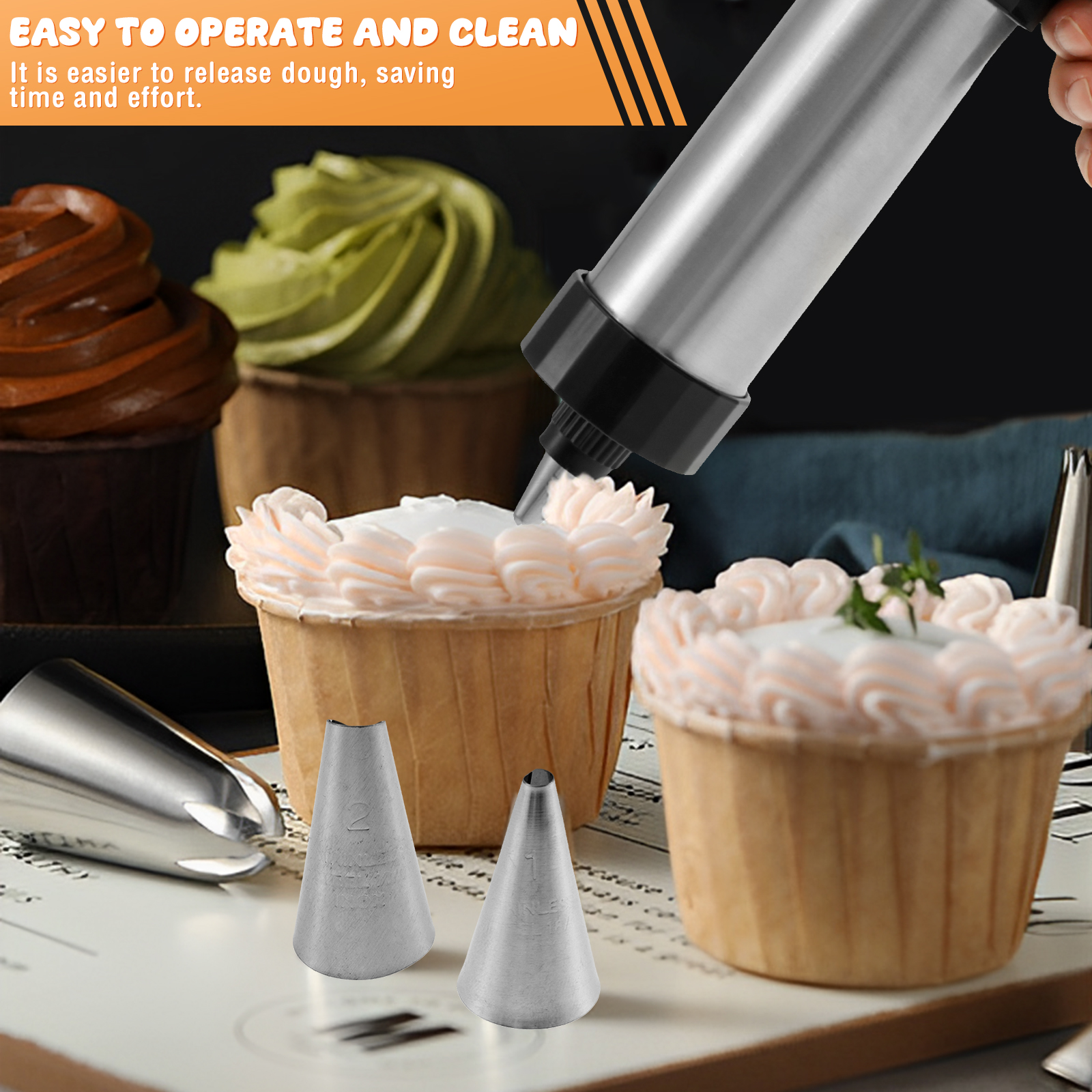 Stainless Steel Cookie Gun Chu - Churros Maker Gun incelemesi ve fiyatı
