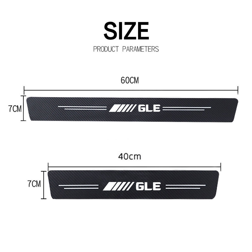 4pcs car Sticker door carbon l - Crepe Pan Carbon incelemesi ve fiyatı