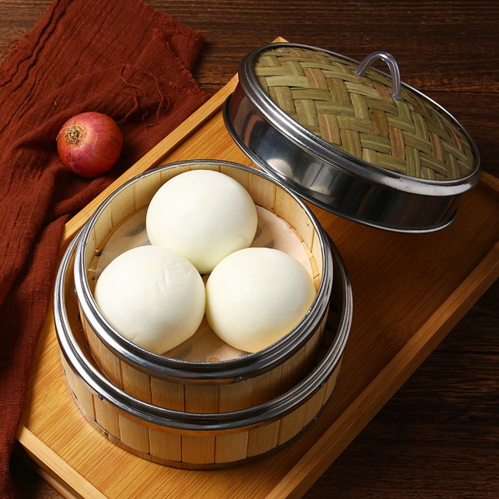 Dim Sum Bao Buns Woven Bamboo  - Bao Steamer Bamboo incelemesi ve fiyatı