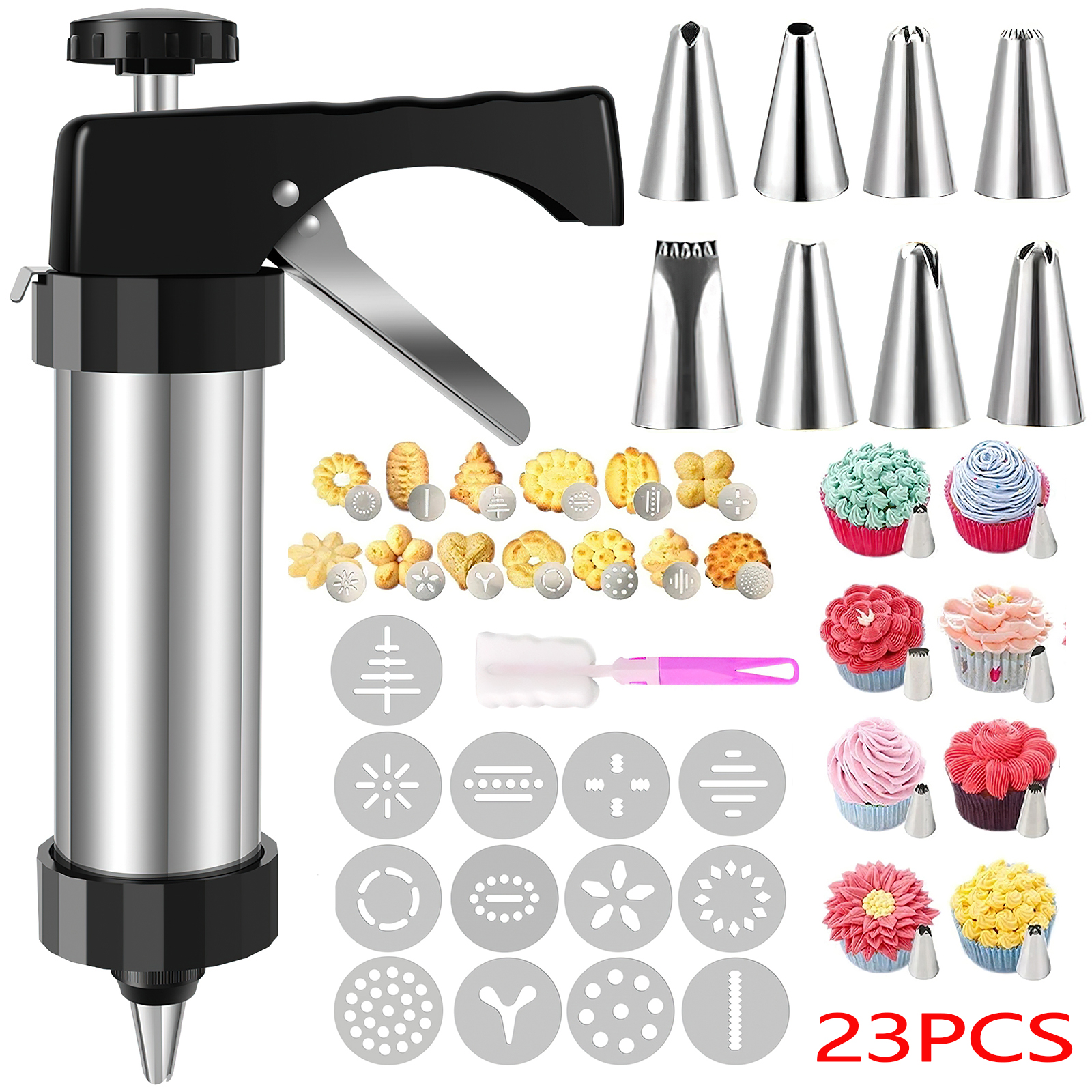Christmas Cookie Press Gun and - Churros Maker Gun incelemesi ve fiyatı