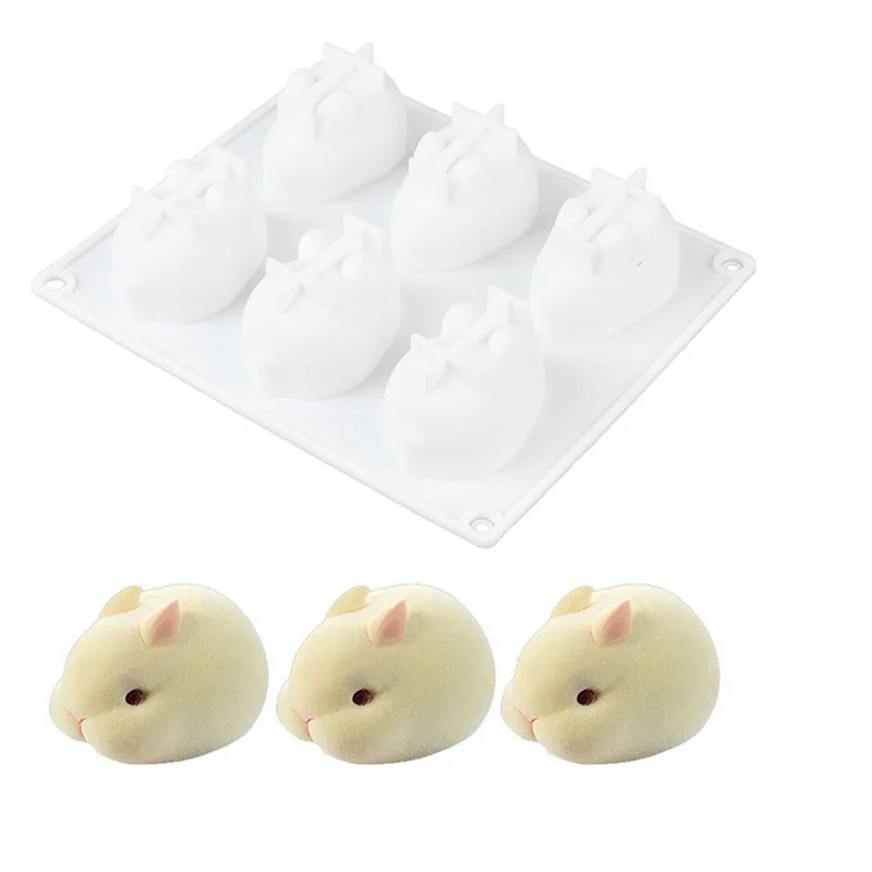 Silicone 3D Bunny Rabbit Cake  - Bunny Cake Mold incelemesi ve fiyatı