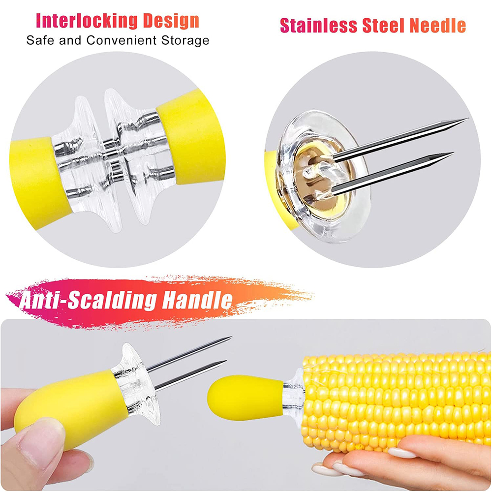 LMETJMA 12pcs/set Corn Holders - Corn Dog Stick incelemesi ve fiyatı