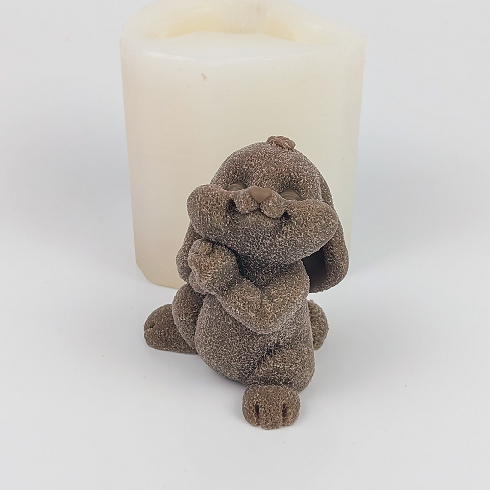 Praying Rabbit Moulds Soap Mol - Bunny Cake Mold incelemesi ve fiyatı
