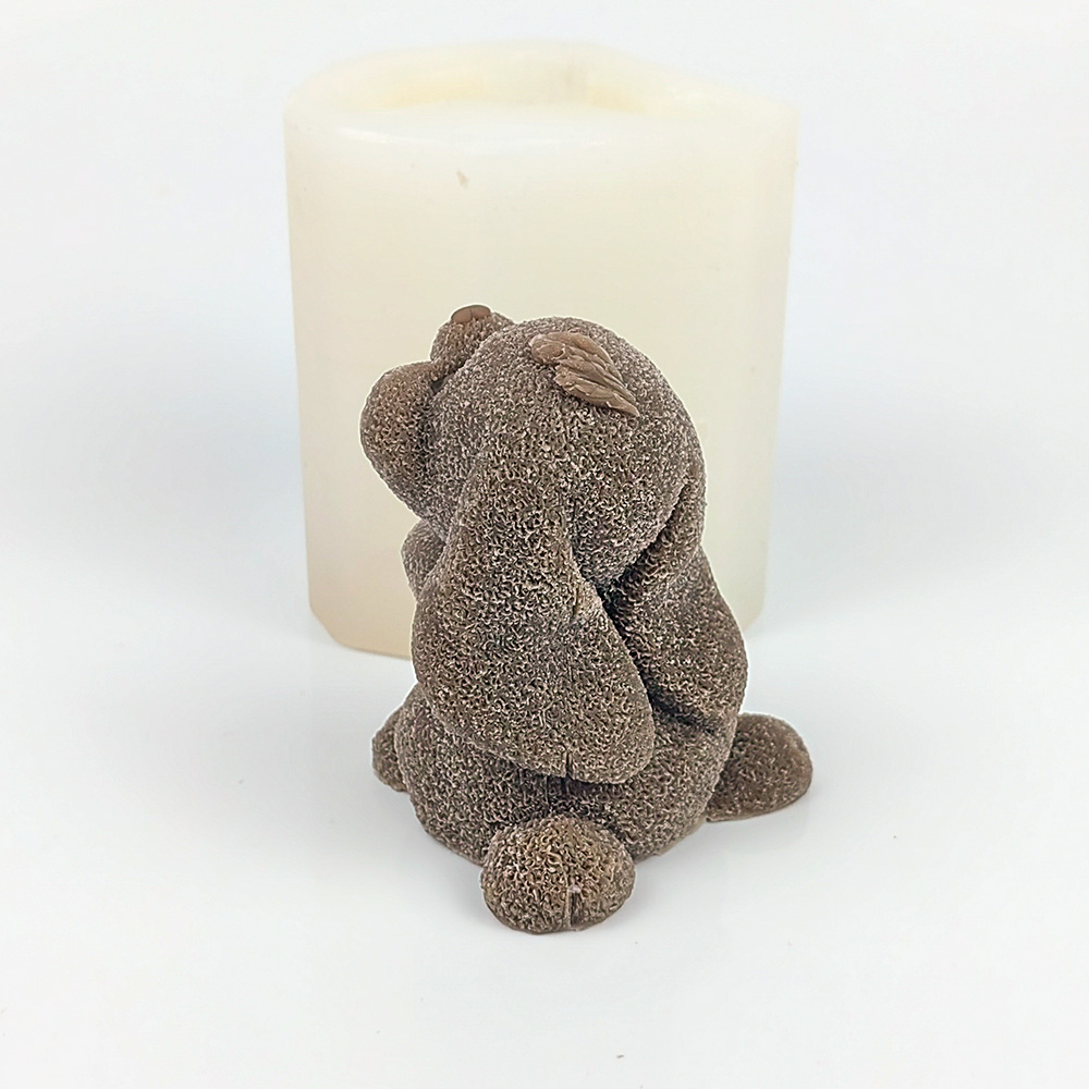 Praying Rabbit Moulds Soap Mol - Bunny Cake Mold incelemesi ve fiyatı
