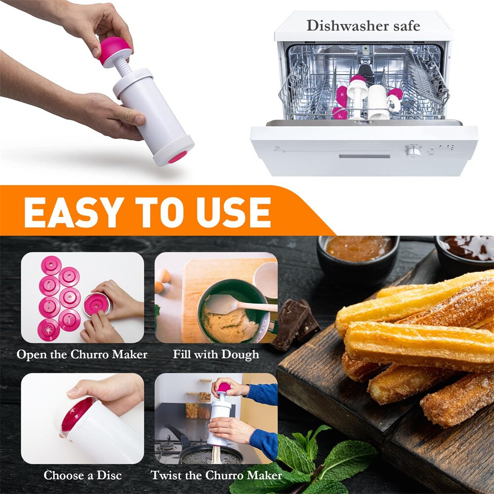 Plastic Churro Maker Kit Porta - Churros Maker Gun incelemesi ve fiyatı