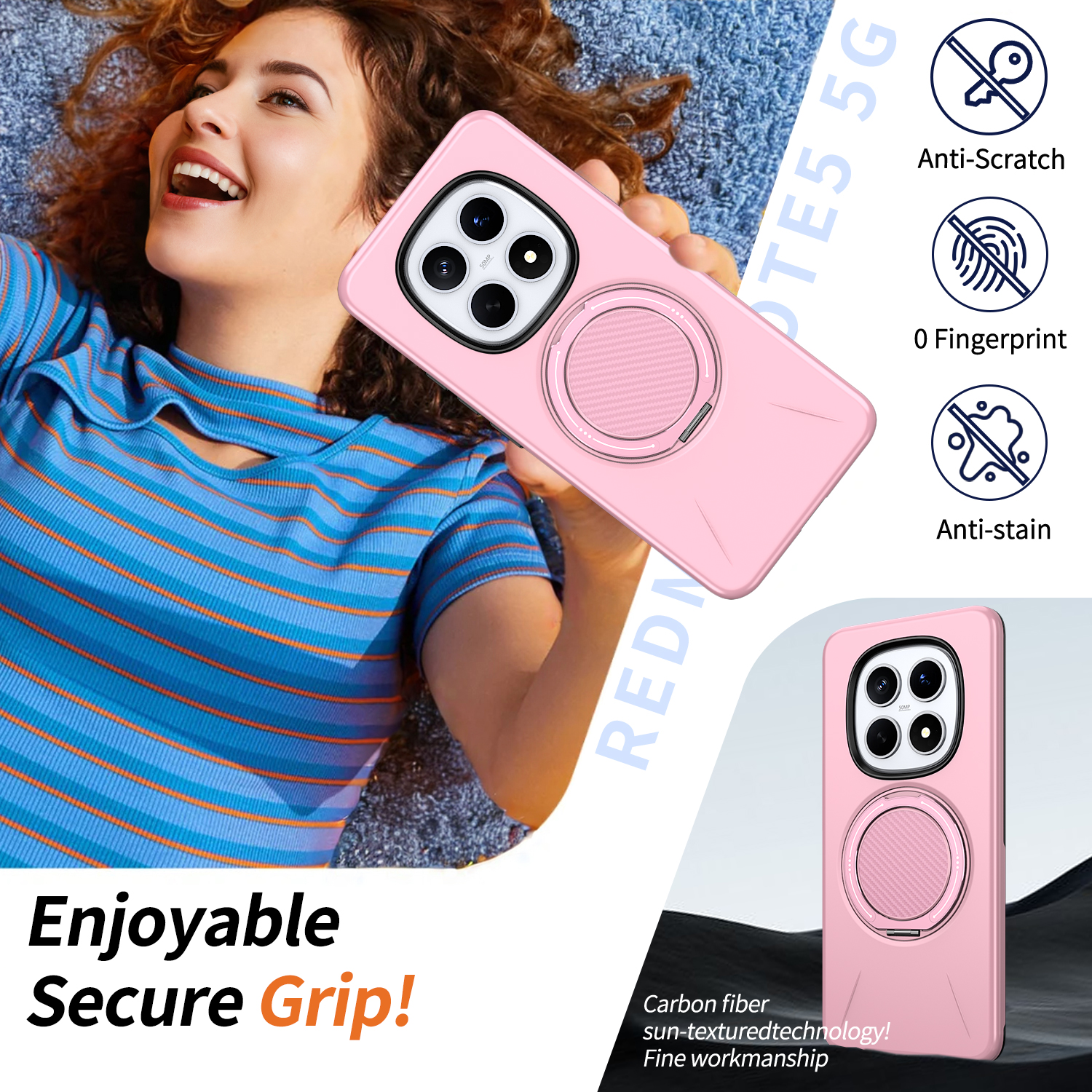 For Xiaomi Redmi Note 15 Pro P - Taco Stand Holder incelemesi ve fiyatı