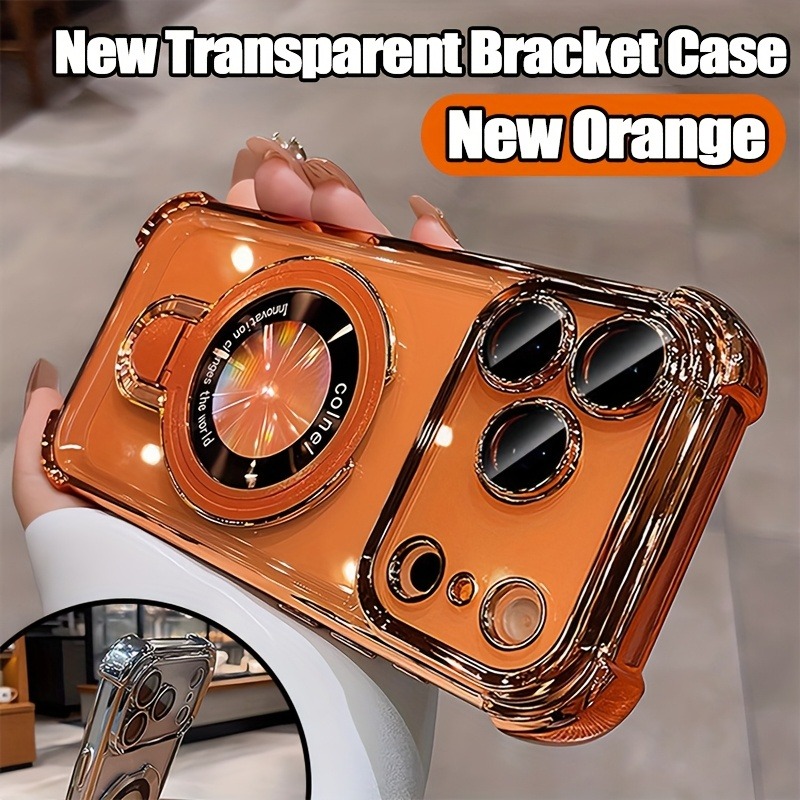 Luxury Plating Phone Case for  - Taco Stand Holder incelemesi ve fiyatı