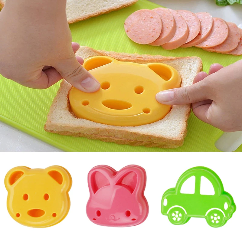 2pcs Sandwich Mould Bear Cat R - Bunny Cake Mold incelemesi ve fiyatı