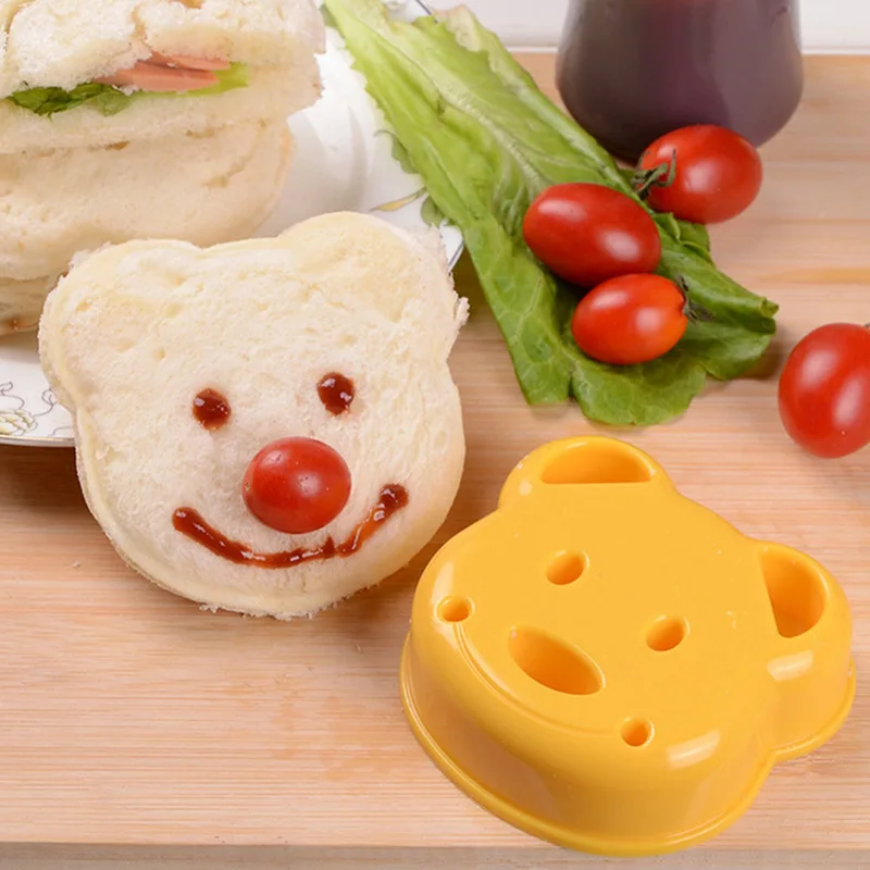 2pcs Sandwich Mould Bear Cat R - Bunny Cake Mold incelemesi ve fiyatı