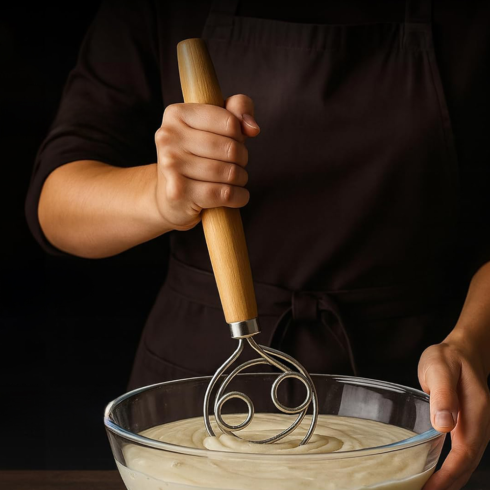 304 Stainless Steel Dough Whis - Danish Pancake Pan incelemesi ve fiyatı