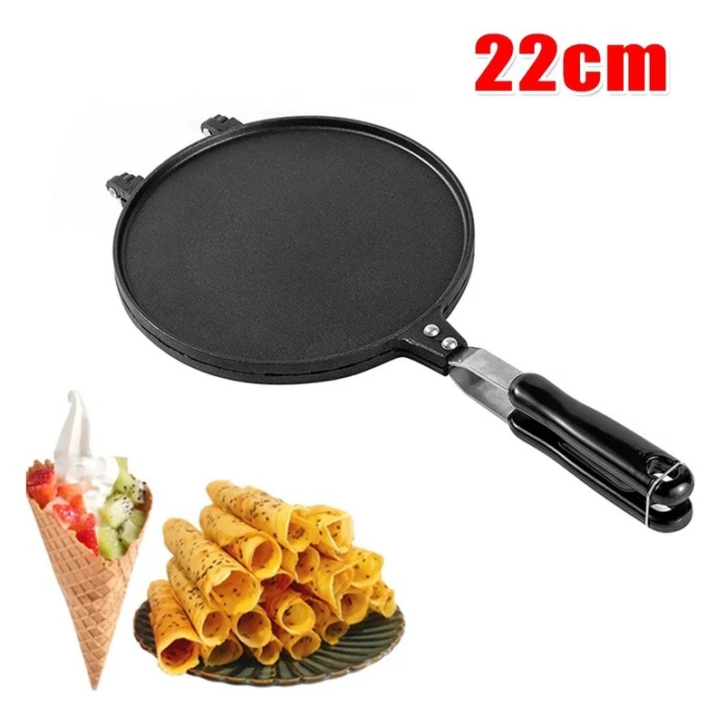 22cm Non-Stick Egg Roll Waffle - Egg Waffle Pan incelemesi ve fiyatı