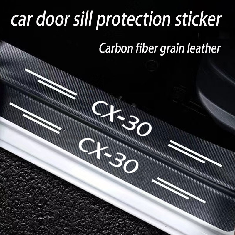 Car Door Sill Guard Plate Thre - Crepe Pan Carbon incelemesi ve fiyatı