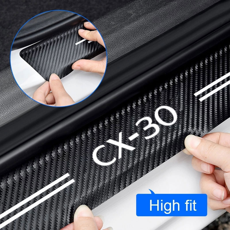Car Door Sill Guard Plate Thre - Crepe Pan Carbon incelemesi ve fiyatı