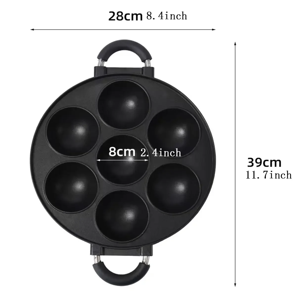 7 Hole Cake Cooking Pan Cast I - Cast Iron Corn incelemesi ve fiyatı