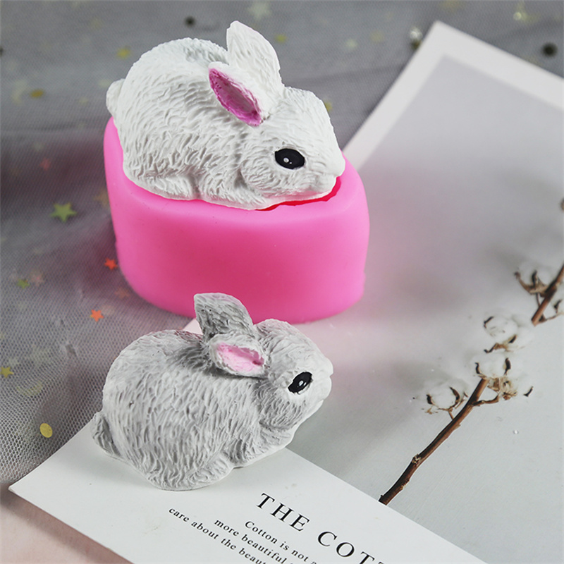 3d Rabbit Silicone Candle Mold - Bunny Cake Mold incelemesi ve fiyatı