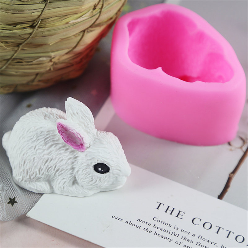3d Rabbit Silicone Candle Mold - Bunny Cake Mold incelemesi ve fiyatı