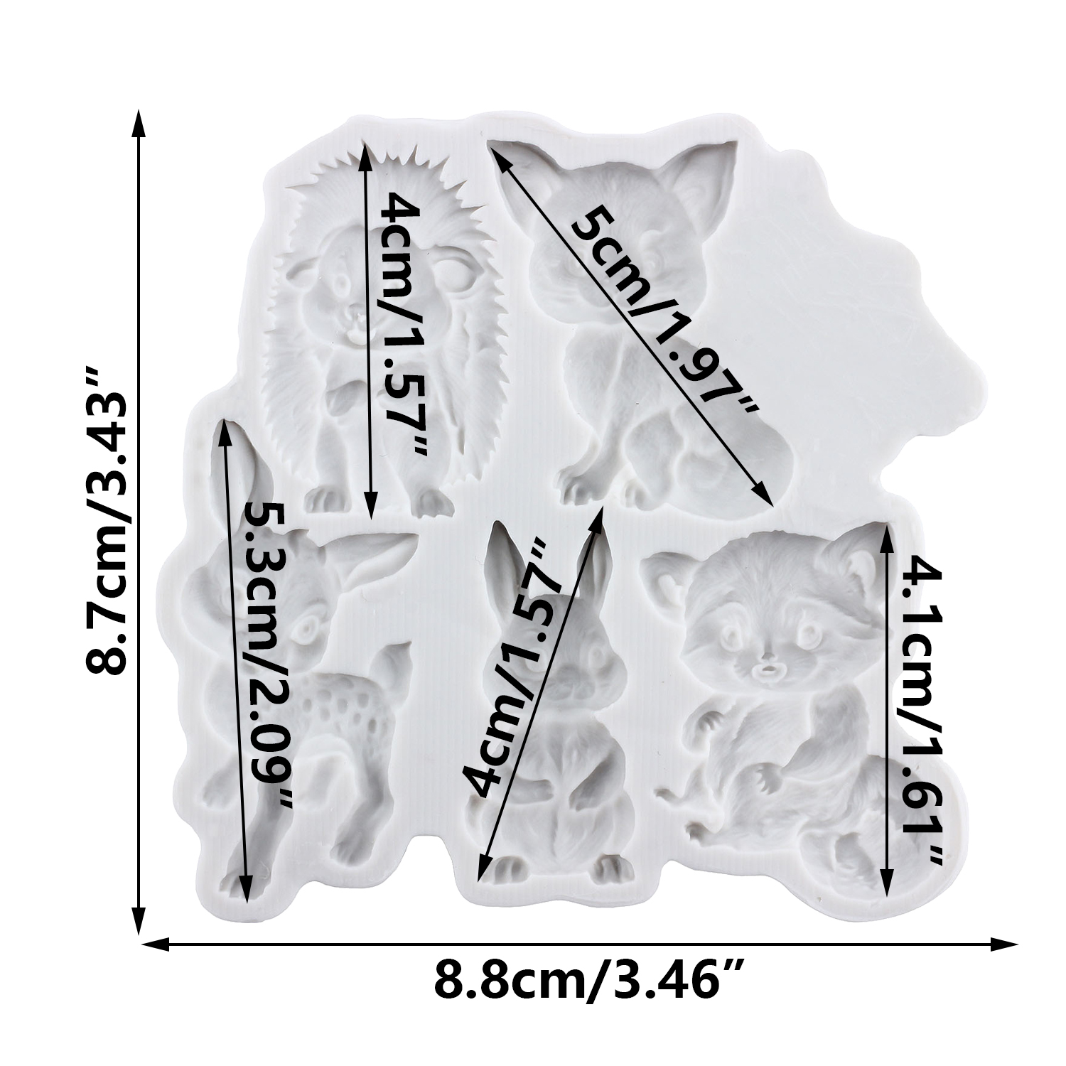 Animal Themed Silicone Molds F - Bunny Cake Mold incelemesi ve fiyatı