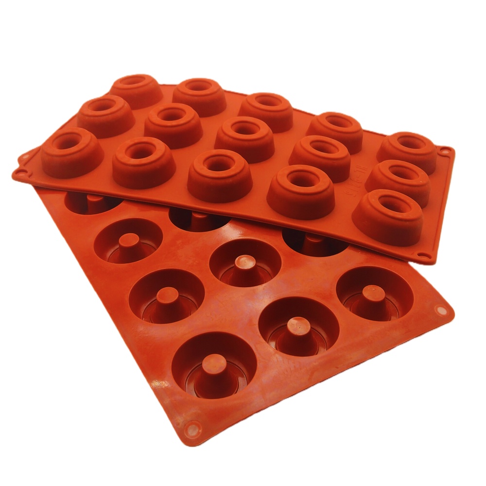 Hot Selling 15 Hole Wine Vorte - Donut Mold Silicone incelemesi ve fiyatı