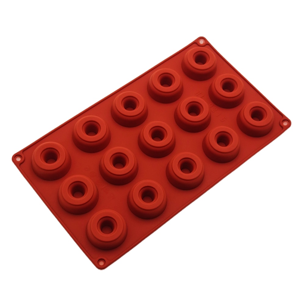 Hot Selling 15 Hole Wine Vorte - Donut Mold Silicone incelemesi ve fiyatı