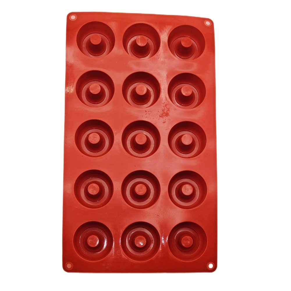 Hot Selling 15 Hole Wine Vorte - Donut Mold Silicone incelemesi ve fiyatı
