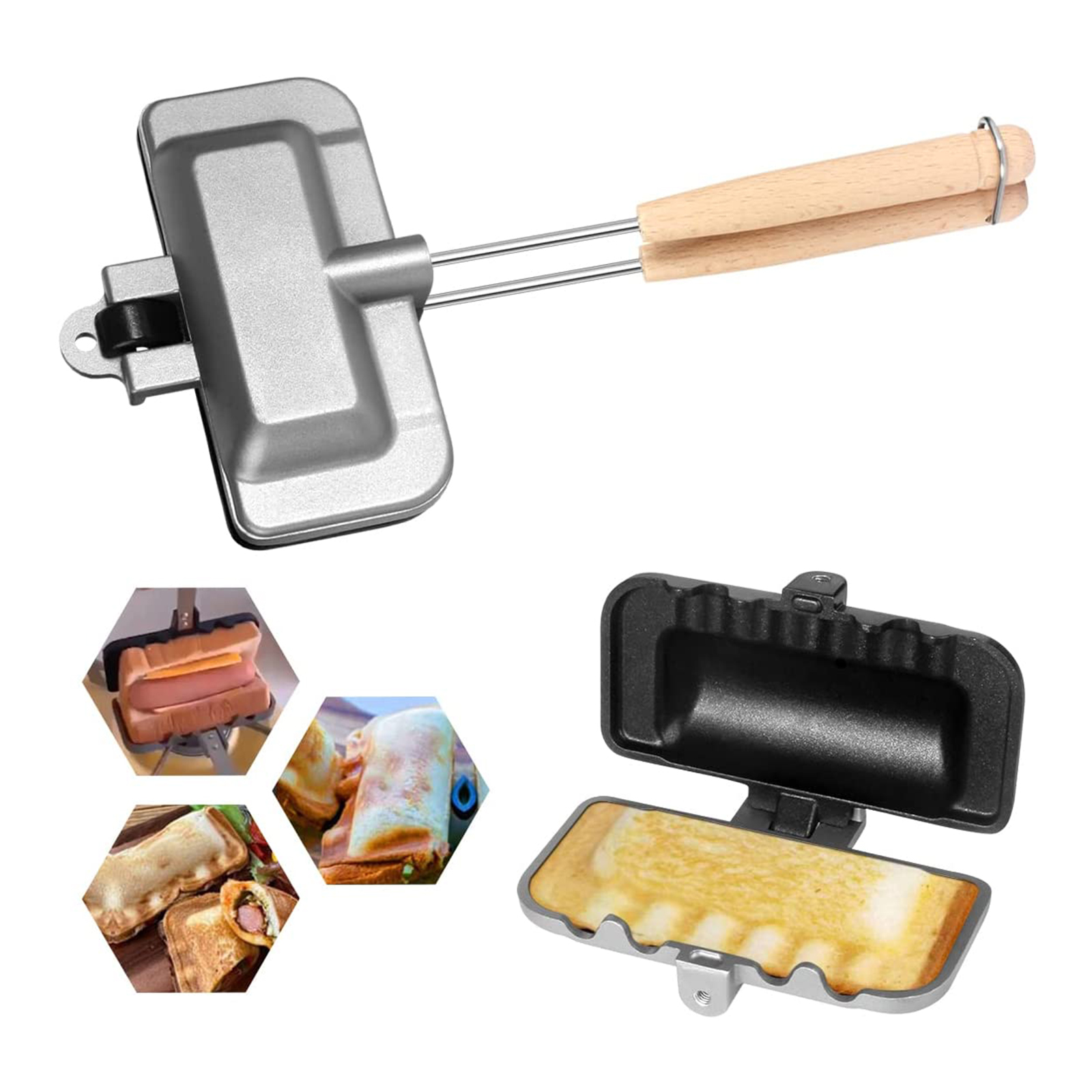 Double-Sided Sandwich Pan Non  - Hot Dog Press incelemesi ve fiyatı