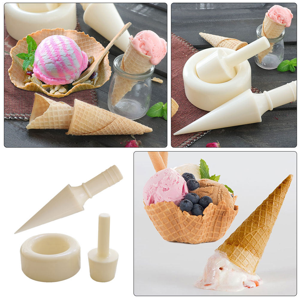 1Set Ice Cream Cone Roller Mol - Waffle Cone Maker incelemesi ve fiyatı