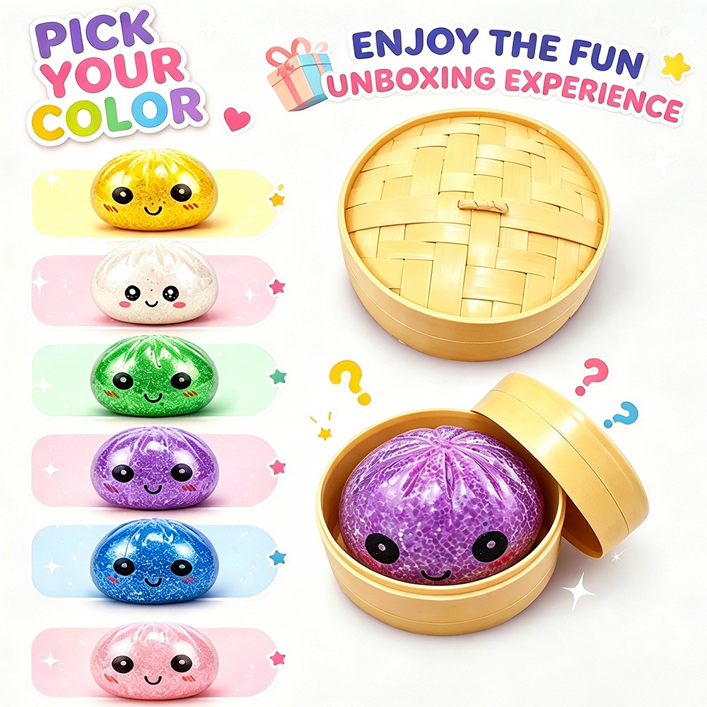 Mini New Glitter Steamed Bun S - Bao Steamer Bamboo incelemesi ve fiyatı