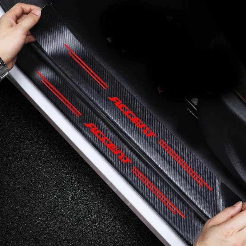 Car Styling Door Threshold Sil - Crepe Pan Carbon incelemesi ve fiyatı