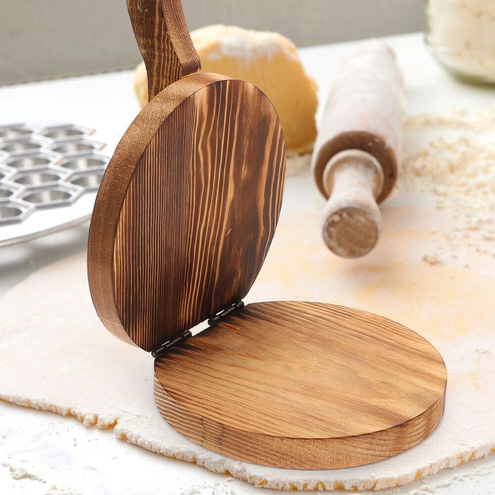 Wooden Dough Presser Chapati P - Dumpling Press Set incelemesi ve fiyatı