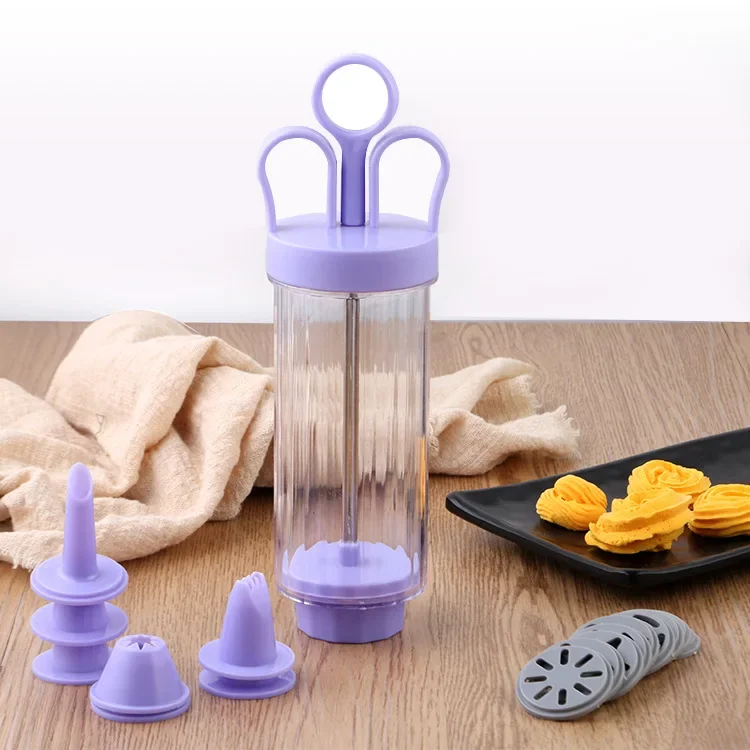 DIY Manual Cookie Press Maker  - Churros Maker Gun incelemesi ve fiyatı