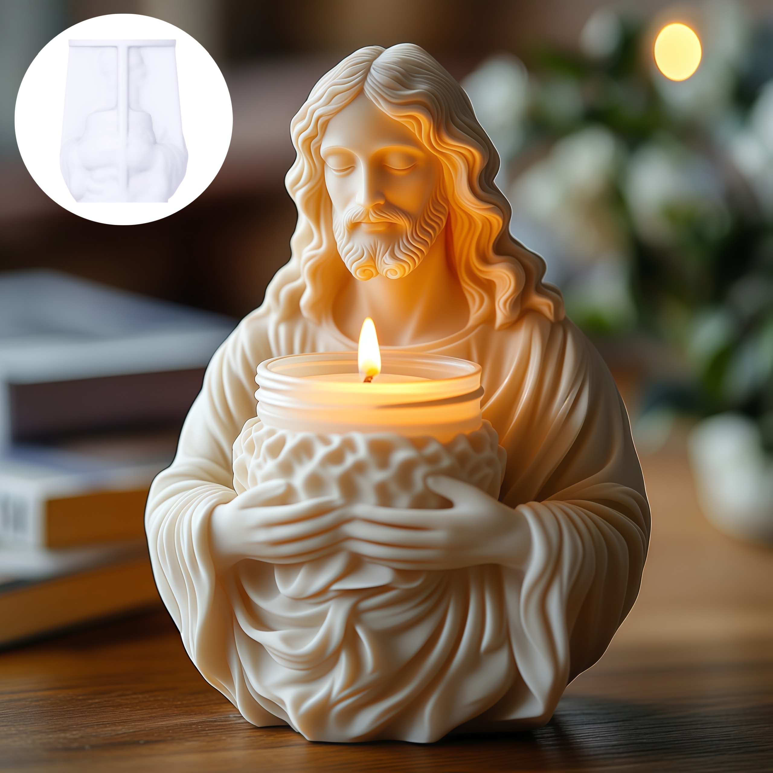 New Jesus Flower pot succulent - Potsticker Mold incelemesi ve fiyatı