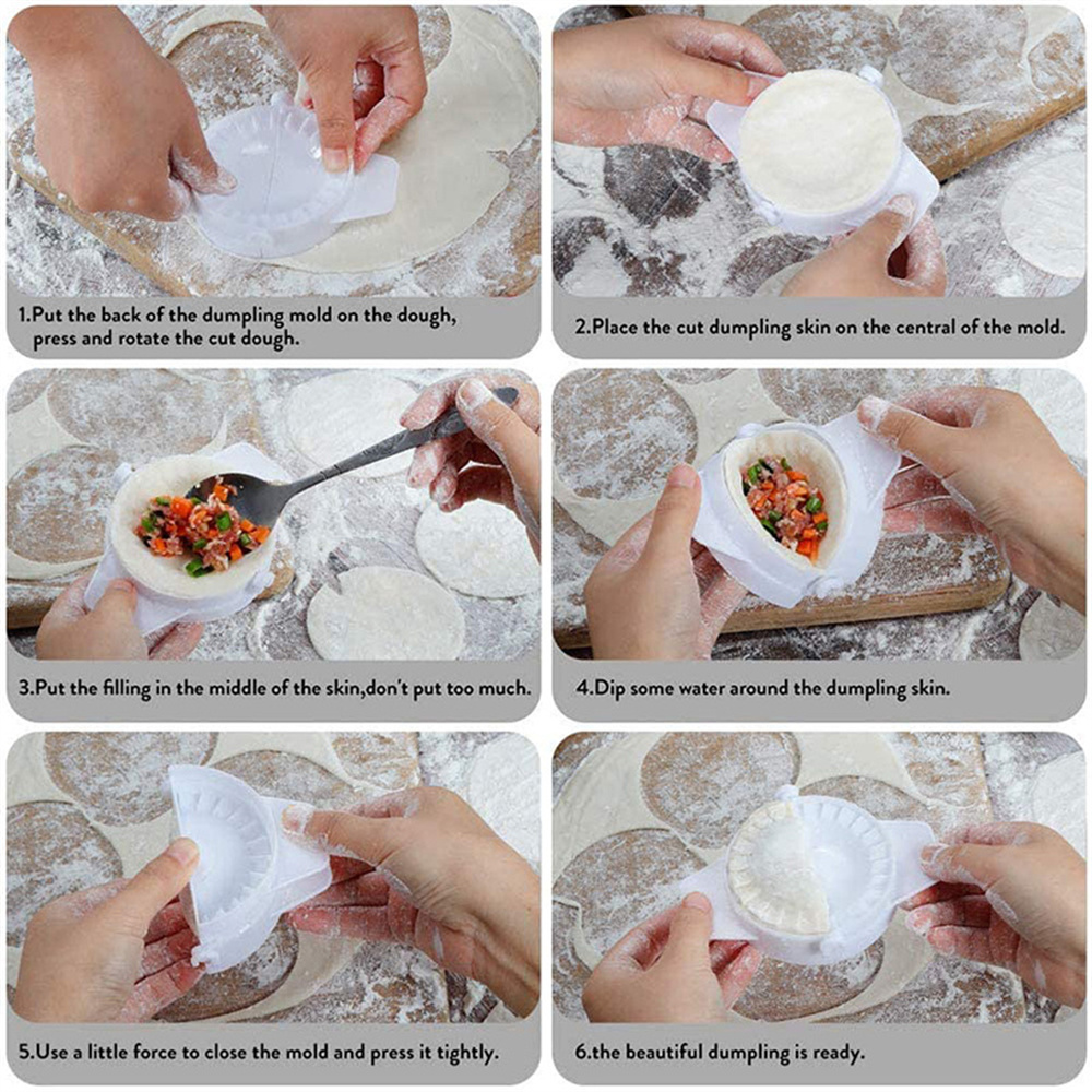 4 Size Dumpling Mold DIY Press - Dumpling Press Set incelemesi ve fiyatı