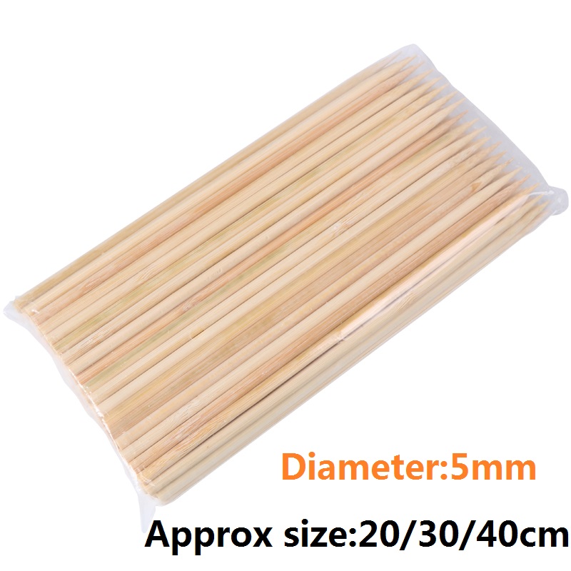 20/30/40cm x 5mm Bamboo Wooden - Corn Dog Stick incelemesi ve fiyatı