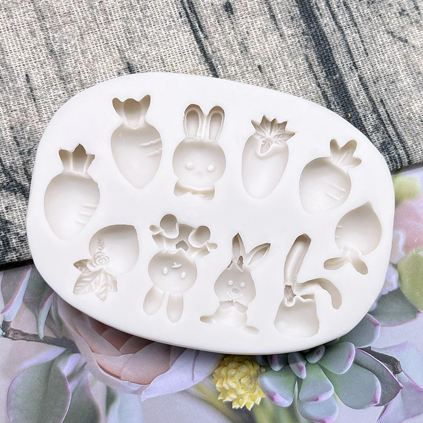 Easter Bunny Rabbit Radish Sil - Bunny Cake Mold incelemesi ve fiyatı