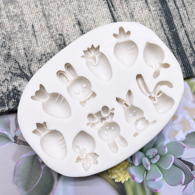 Easter Bunny Rabbit Radish Sil - Bunny Cake Mold incelemesi ve fiyatı