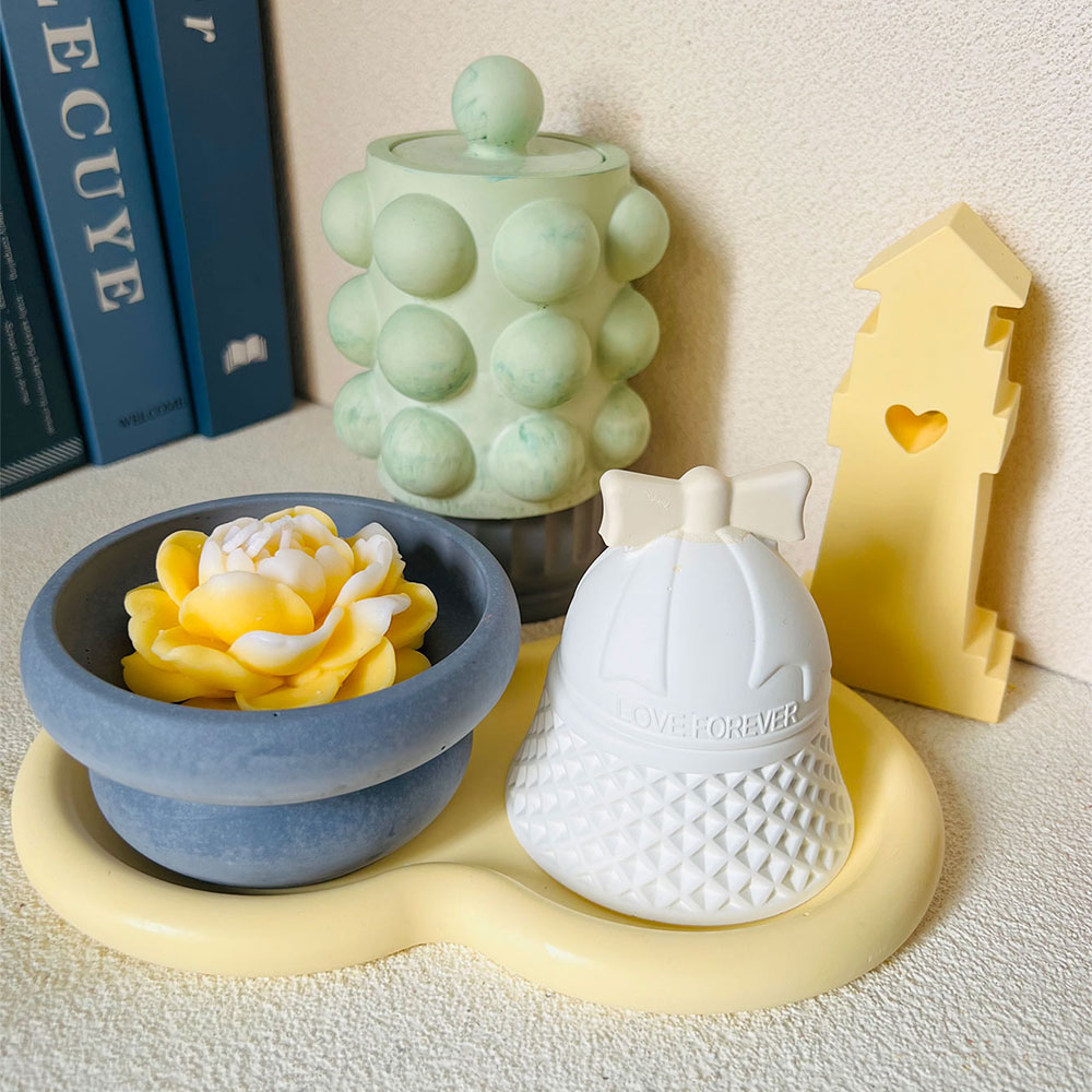 Bubble Jar Candle Vessel Concr - Donut Mold Silicone incelemesi ve fiyatı