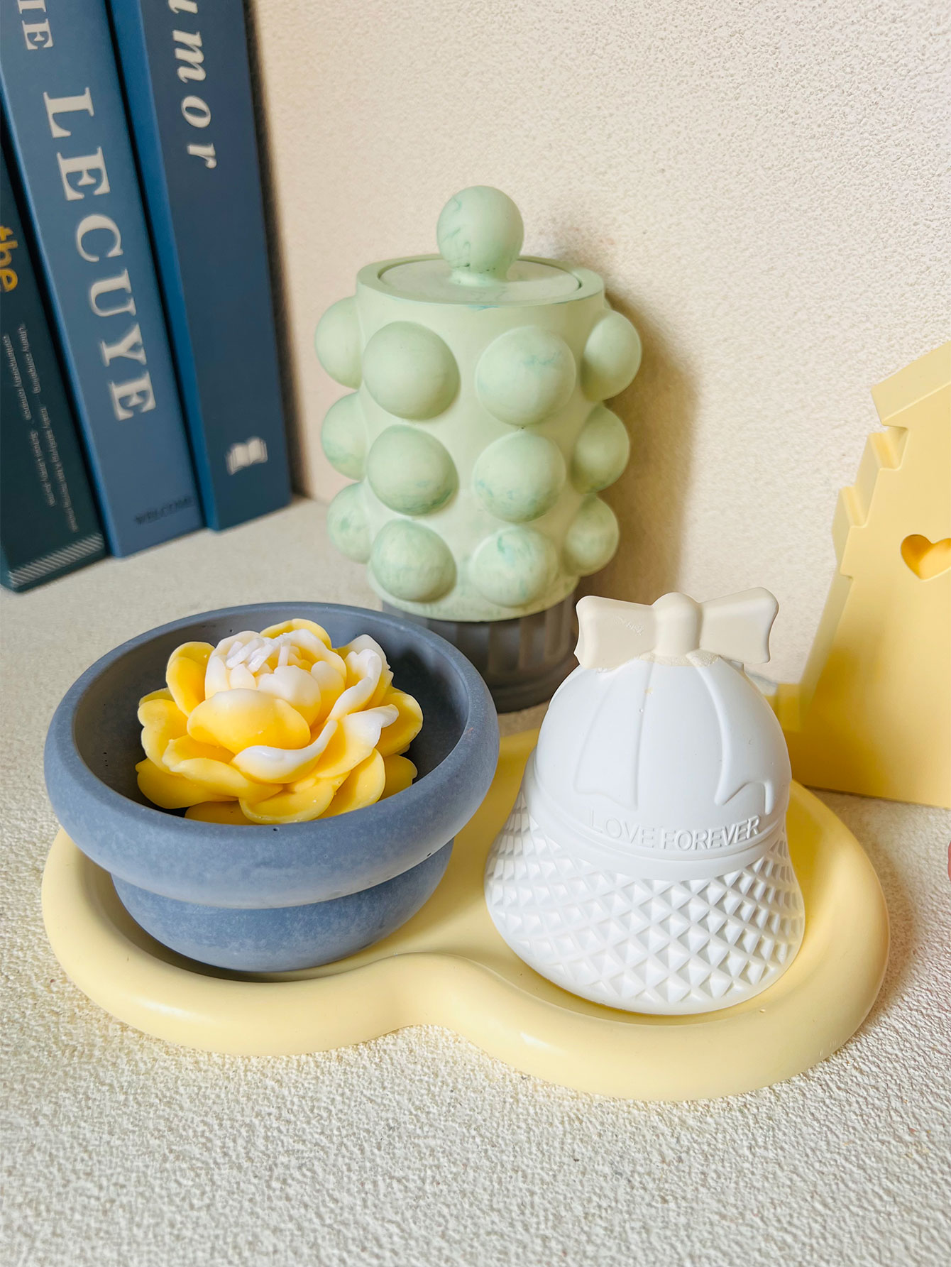 Bubble Jar Candle Vessel Concr - Donut Mold Silicone incelemesi ve fiyatı