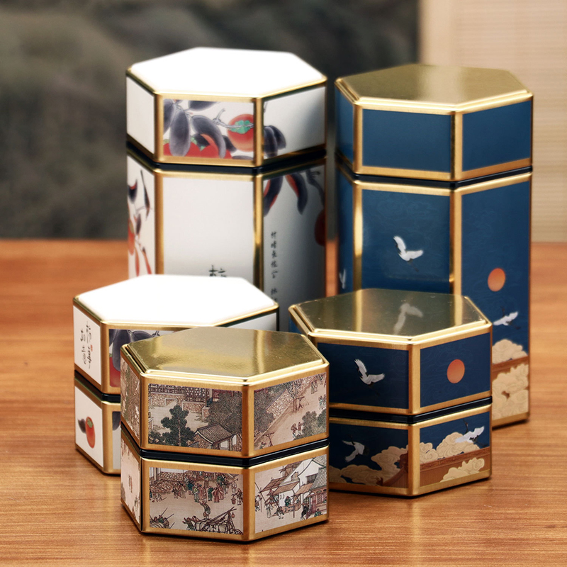 Creative Hexagonal Teapot Tin  - Cast Iron Corn incelemesi ve fiyatı