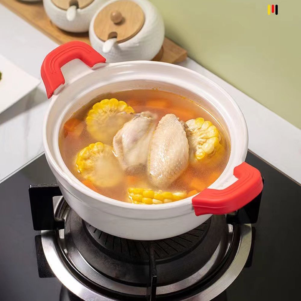 2PCS Silicone Anti-Scald Pot H - Cast Iron Corn incelemesi ve fiyatı
